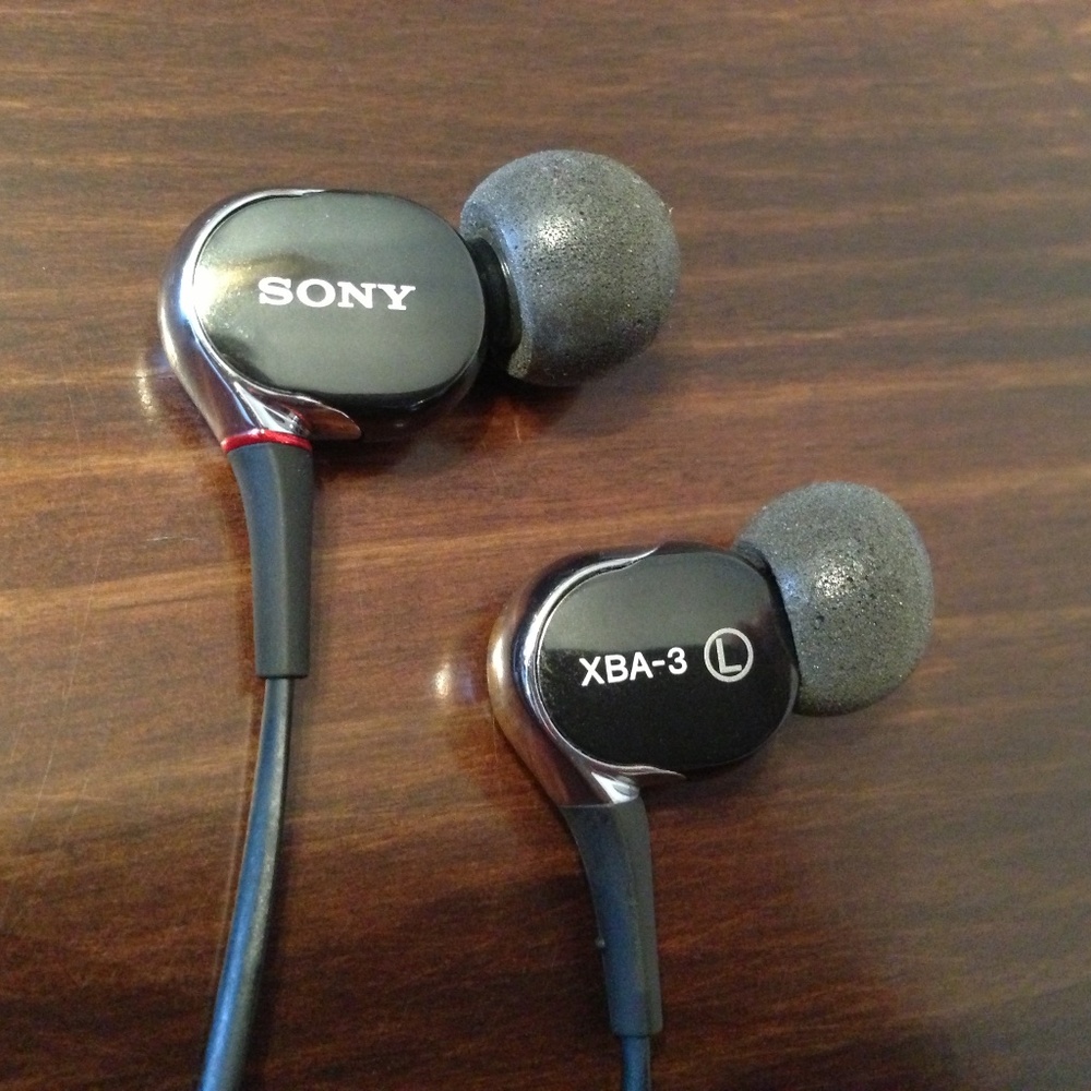 Sony XBA-3 Wired In Ear Monitors